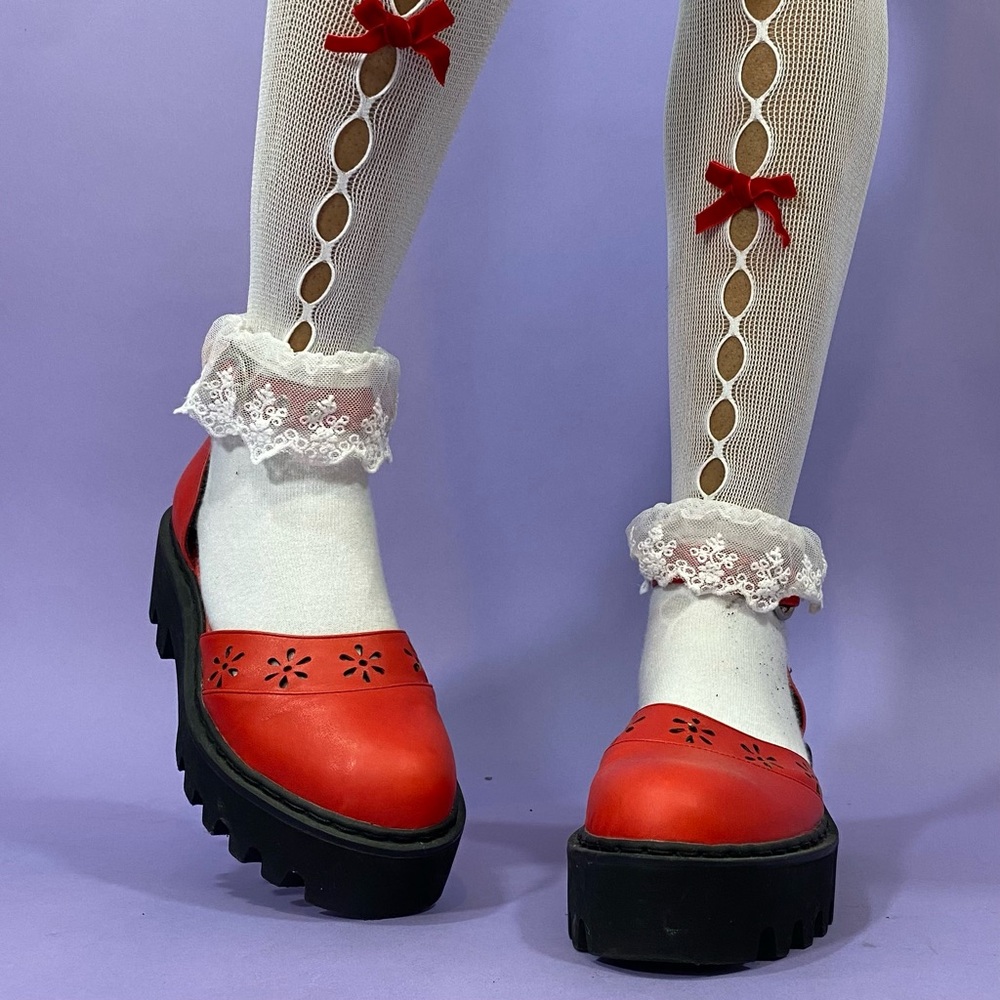 Red Platform Shoes